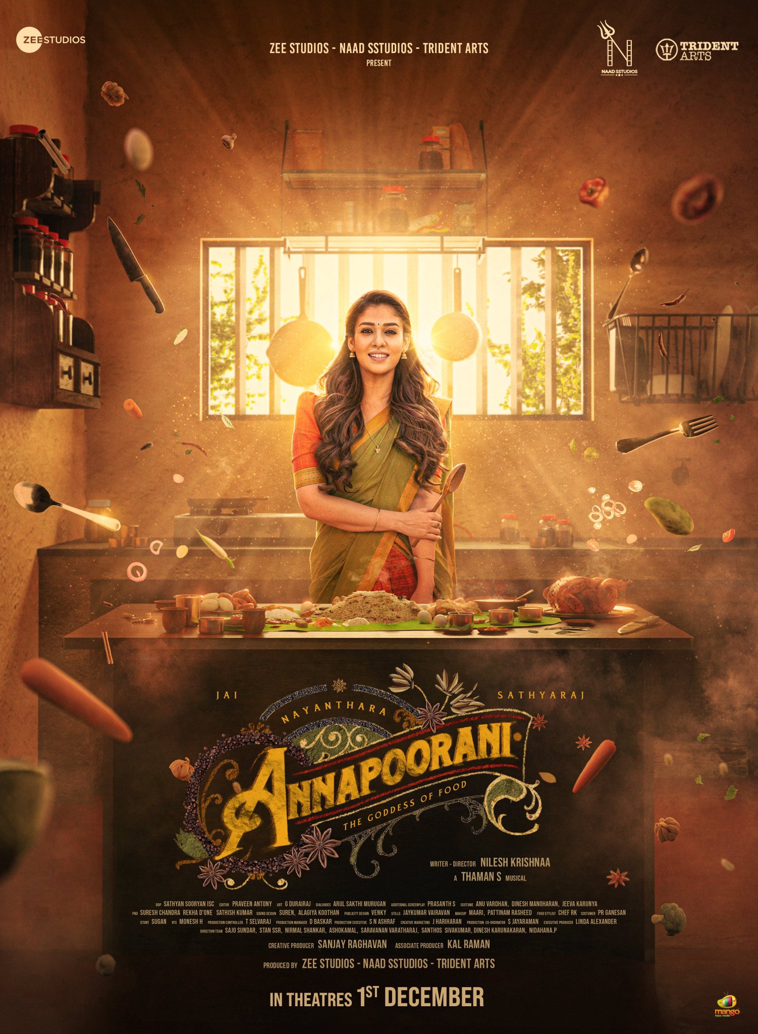 Annapoorani (2023) Movie Poster