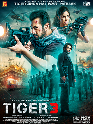 Tiger 3 (2023) Movie Poster